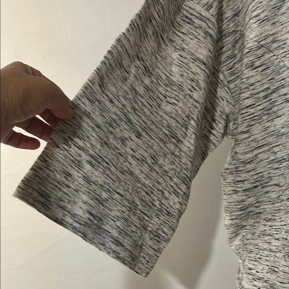 J Jill Pure Jill Top Women’s Gray Heathered Top T- Shirt 3/4 Sleeve Size Large - Picture 7 of 11